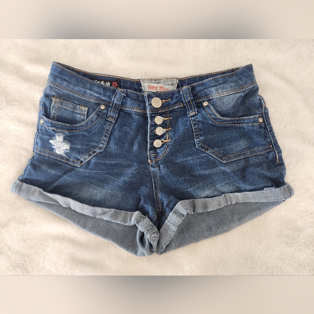 Denim Blue Women's Shorts